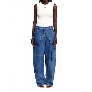NEW ACLER mountfield cargo jeans in pacific wash